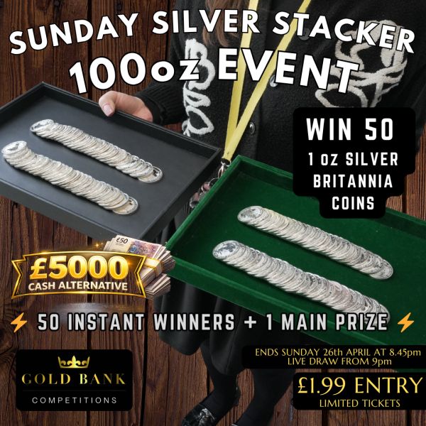 SUNDAY SUPER STACKER: 100 oz EVENT