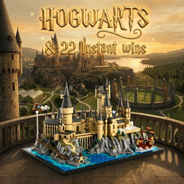 Lego Hogwarts Castle & Grounds + 22 Instant Wins