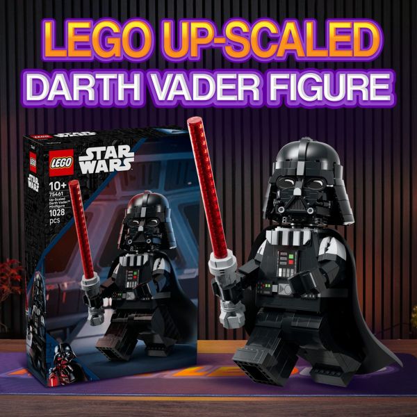 LEGO | UP-SCALED DARTH VADER MINIFIGURE