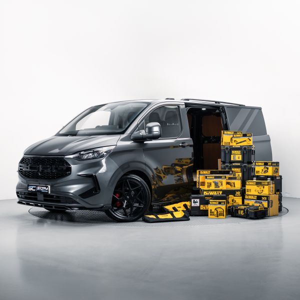 WIN THIS 2024 Ford Transit Custom Limited & 30 Piece Dewalt Tool Kit