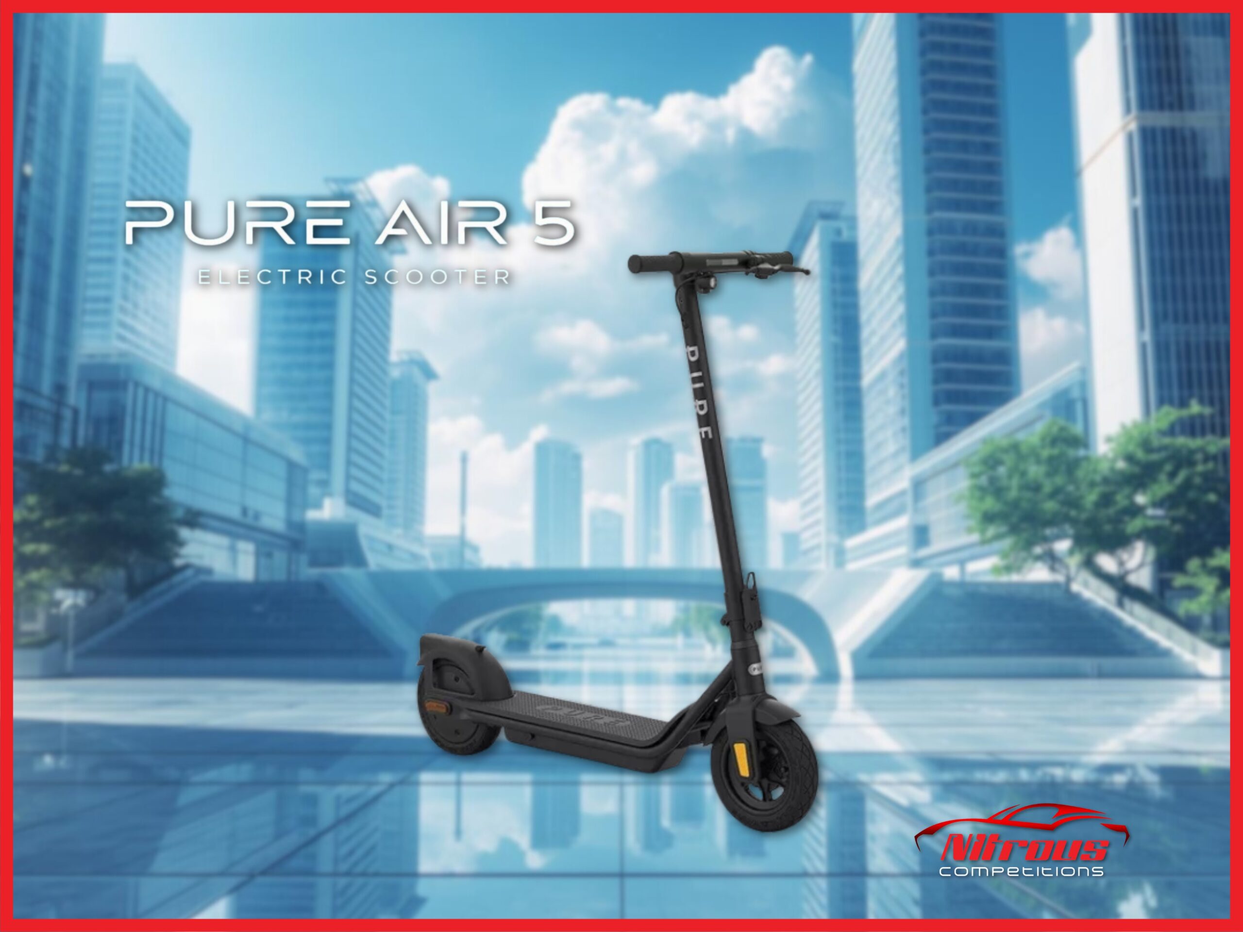 PURE AIR 5 ELECTRIC SCOOTER [Draw March 6th]