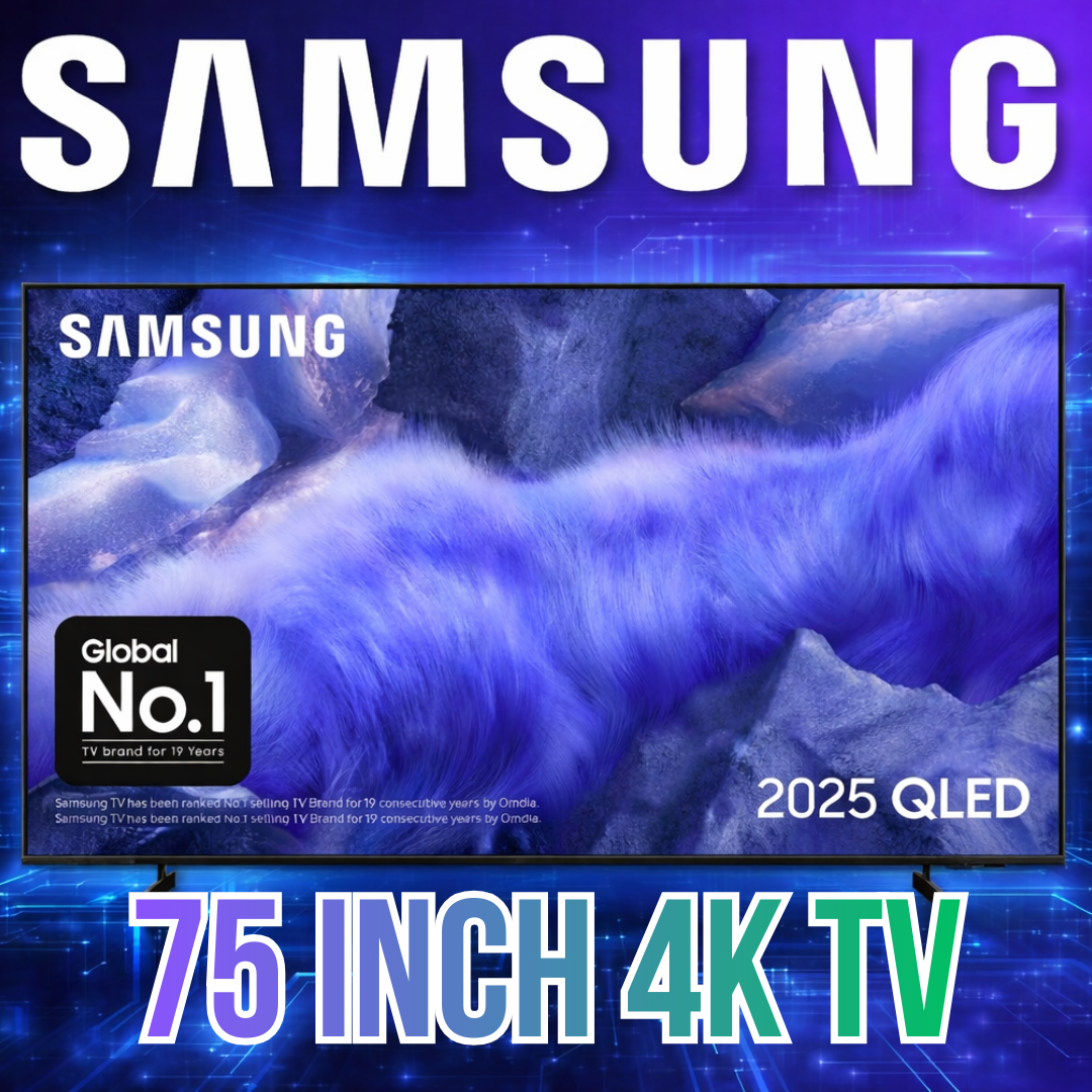 SAMSUNG 75 INCH 4K ULTRA HD TV!