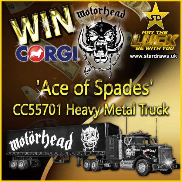 WK24 – CORGI – Motorhead ‘Ace of Spades’ Truck (Odds:1:100)