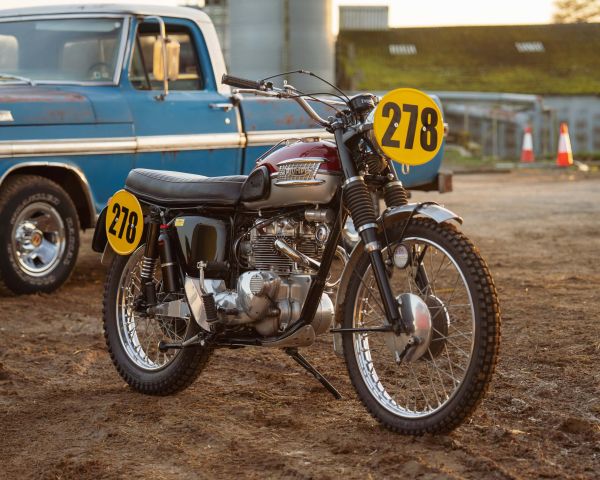 Win this 1963 Triumph Trophy TR5 500 ISDT Tribute + £500
