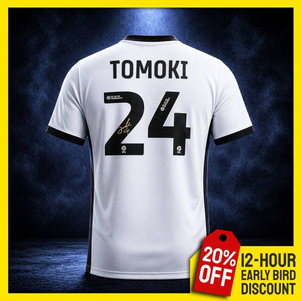Tomoki Iwata Signed Birmingham Away Shirt!