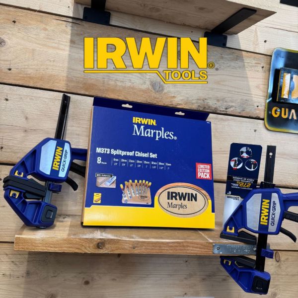 Auto Draw – Irwin Chisels & Clamps Bundle