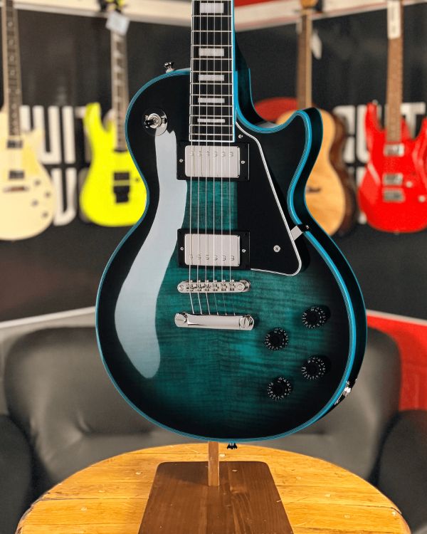 EPIPHONE LES PAUL CUSTOM WIDOW LTD EDITION INDIGO BURST