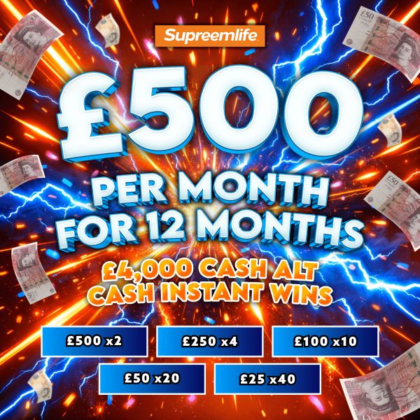 £500 PER MONTH FOR 12 MONTHS OR £4,000 CASH ALTERNATIVE