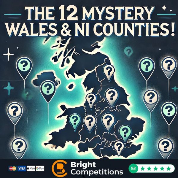 12 Mystery Wales & NI Counties – £3k Cash Instants & £200 Main Prize – 22p
