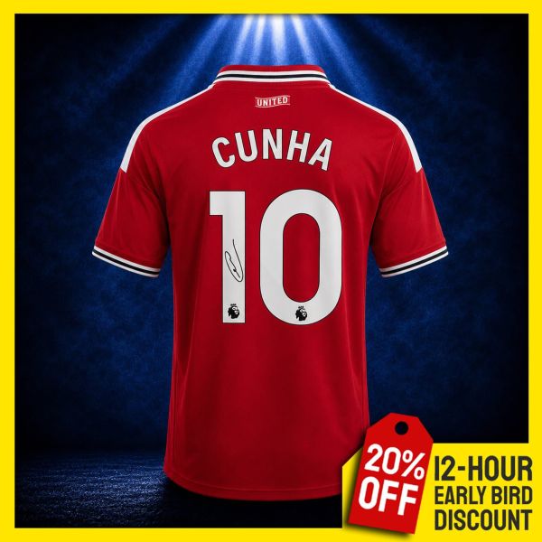 Matheus Cunha Signed 26/27 Shirt!
