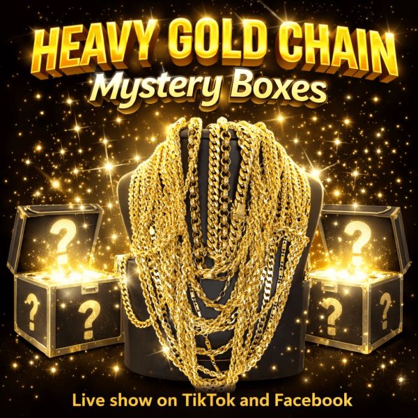 Heavy Gold Chain Mystery Boxes Instant Win (The Lowest Ever Mark-Up = 1.3) #4