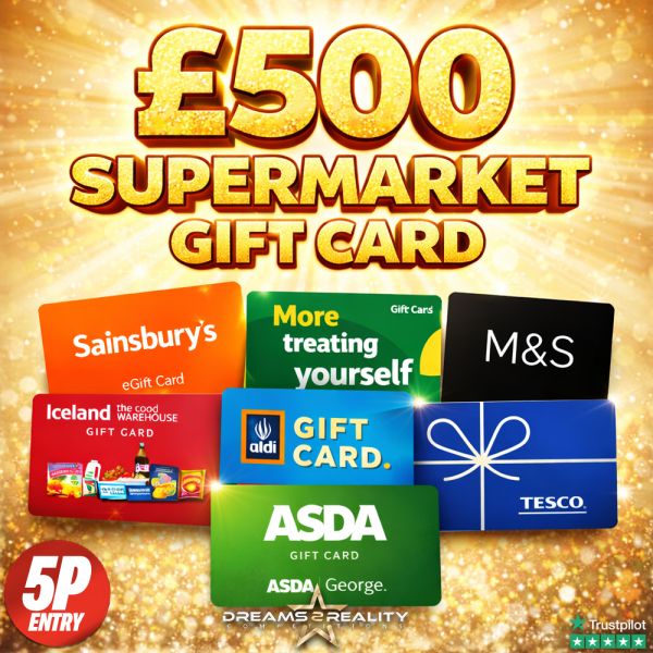 £500 Supermarket Gift Card