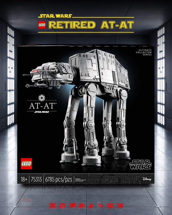 Retired LEGO Star Wars AT-AT (75313)