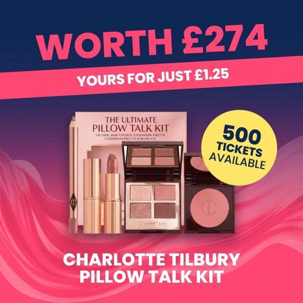Charlotte Tilbury Ultimate Pillow Talk Kit – The Iconic Glow, All in One 💄