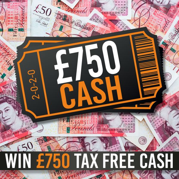 £750 cash