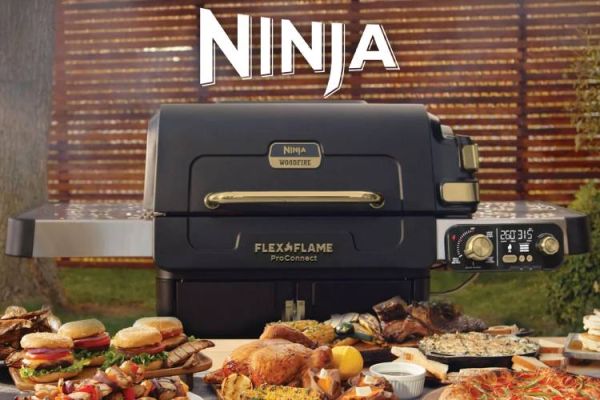 Win this Ninja 5-in-1 FlexFlame Pro Connect BBQ u0026 Outdoor Cooking System