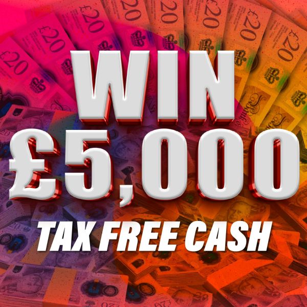 Win £5,000 for 1p!