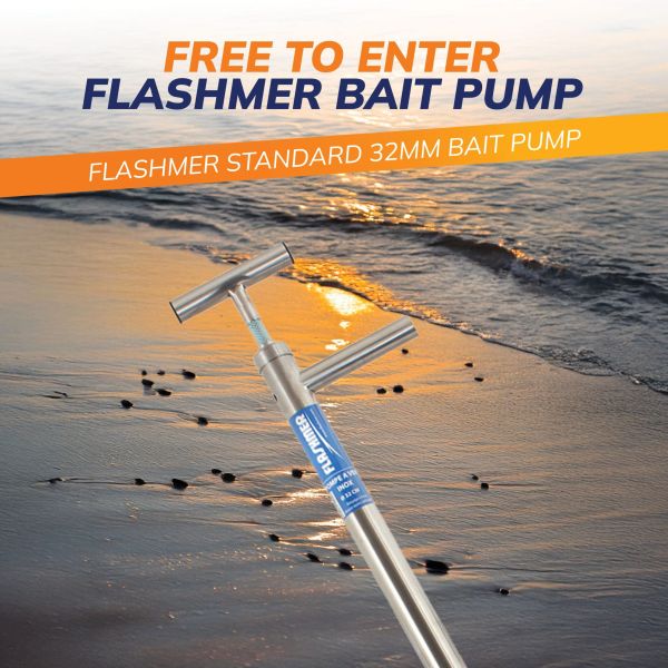 Free to Enter – Flashmer Standard 32mm Bait Pump