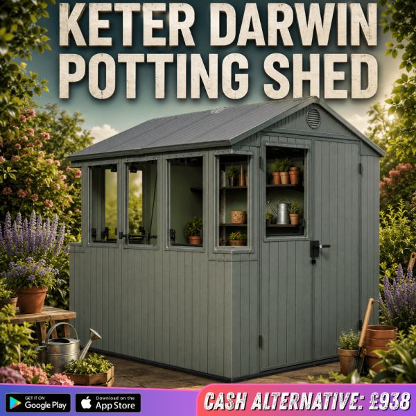 KETER DARWIN POTTING SHED