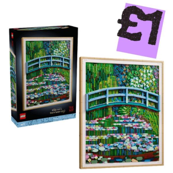 Claude Monet – Bridge over a Pond of Water Lilies