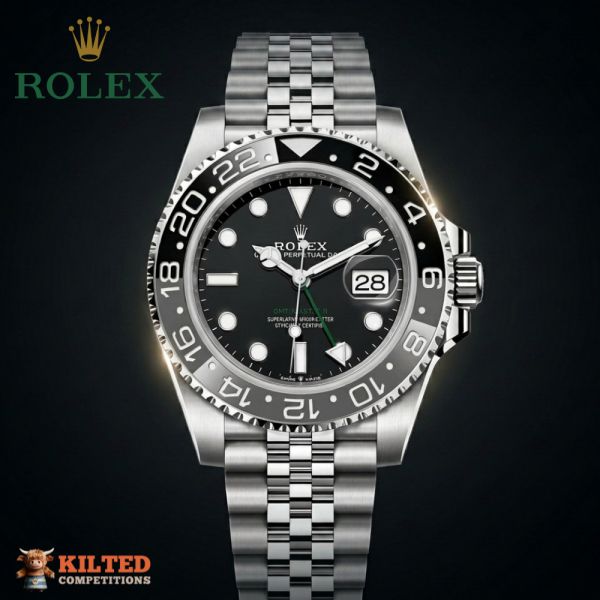 Win a 2024 ROLEX GMT-MASTER II BRUCE WAYNE or £10,000 Cash