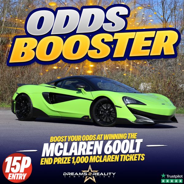 McLaren 600LT Odds Booster