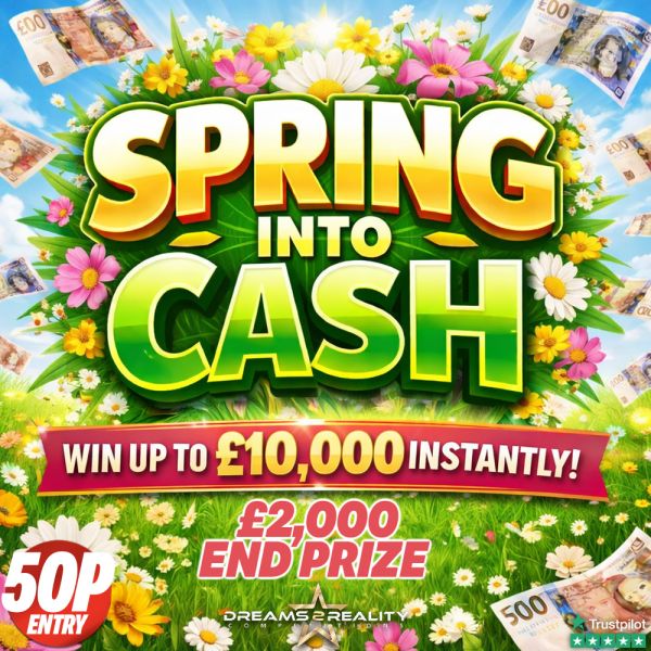 Spring Into Cash | Win Up To £10,000 Instantly