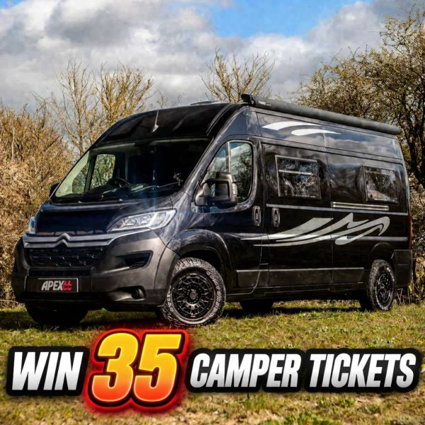 Win 35 Tickets on The Citroen Relay Off-Grid 2.2 L3 Campervan