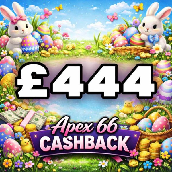 Win £444 Cashback