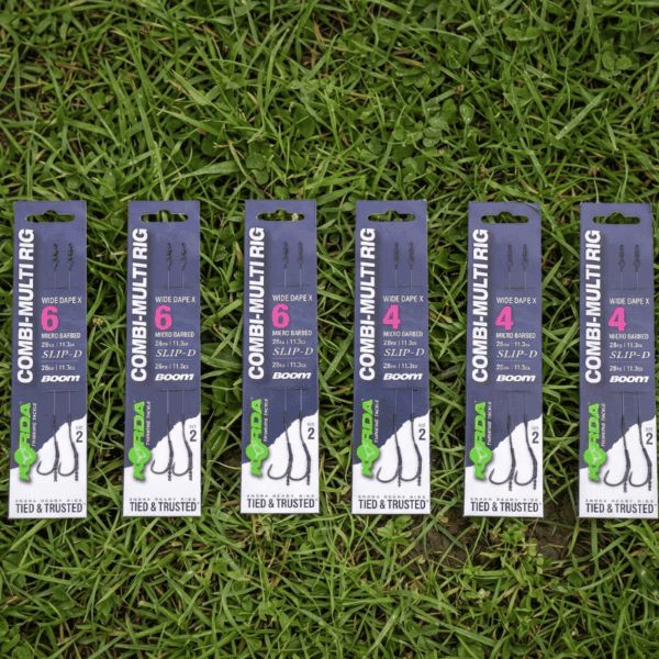 6x Korda Combi Multi Rig Ready Rig Bundle – AUTO DRAW