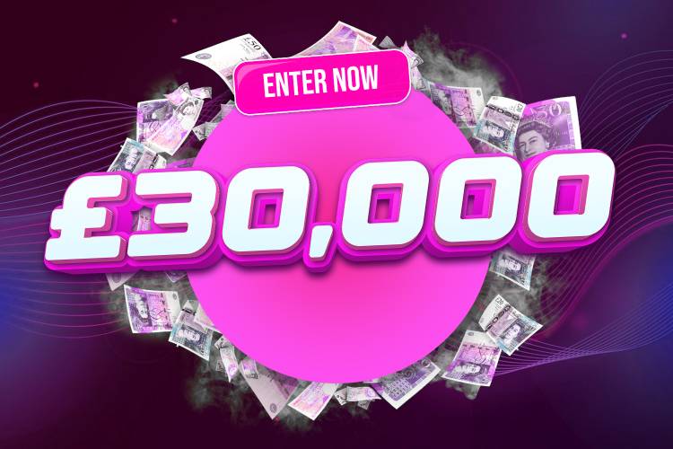 Win £30,000 Tax Free Cash