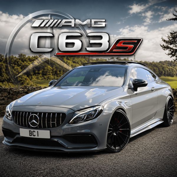 MERCEDES C63 S AMG 4.0L V8 – NARDO GREY – HUGE SPEC