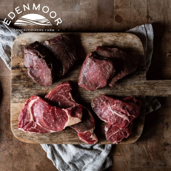 Edenmoor Farm – Steak Tasting Meat Box for 4