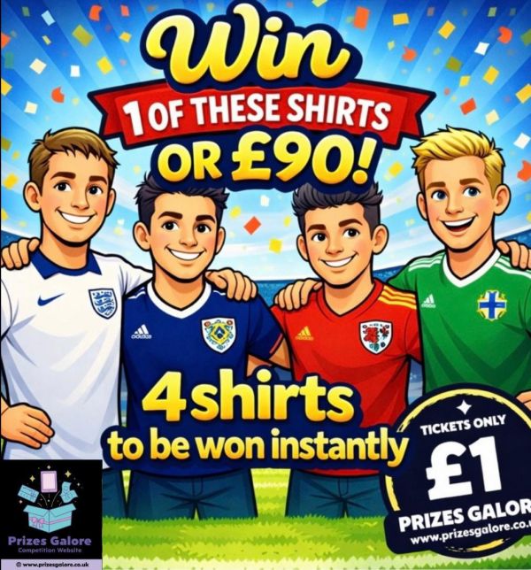 ⚽️ Football Shirt or £90 cash⚽️