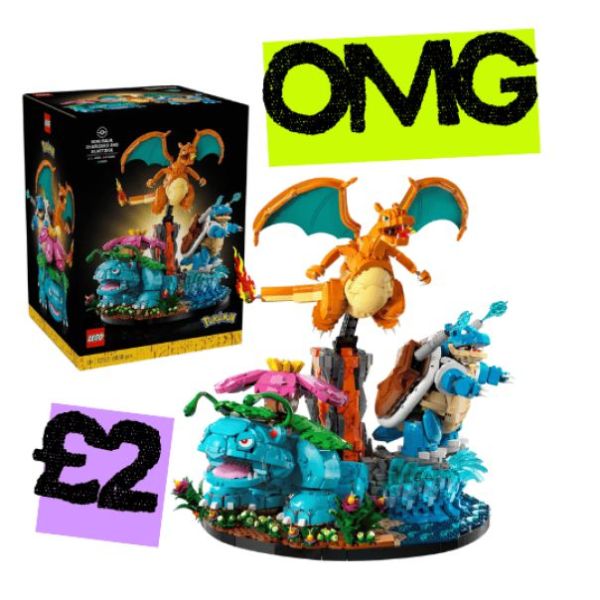 OMG - VENUSAUR, CHARIZARD AND BLASTOISE