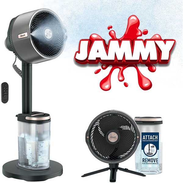 THE SHARK FLEXBREEZE PRO MIST FAN or £250 CASH!