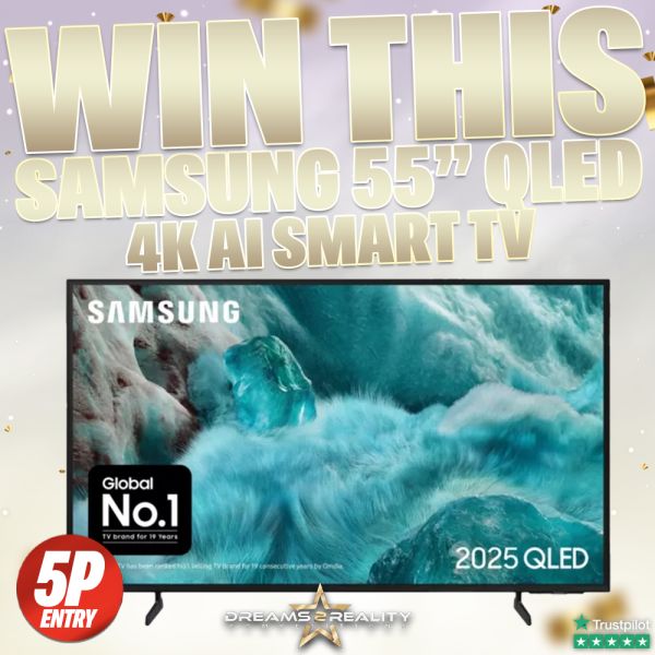 Samsung 55″ QLED 4K AI Smart TV