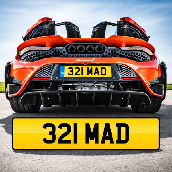 321 MAD PRIVATE NUMBER PLATE – RSP £14,000!