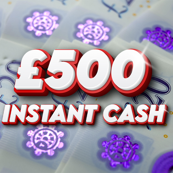 ❤️£500 JAMMY CASH 1 TICKET MAX!❤️