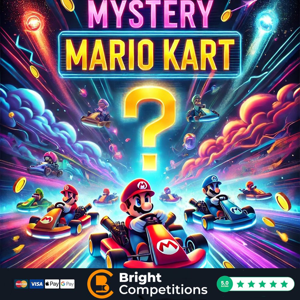 Mystery Mario Kart – £3k Cash Instants & £200 Main Prize – 22p