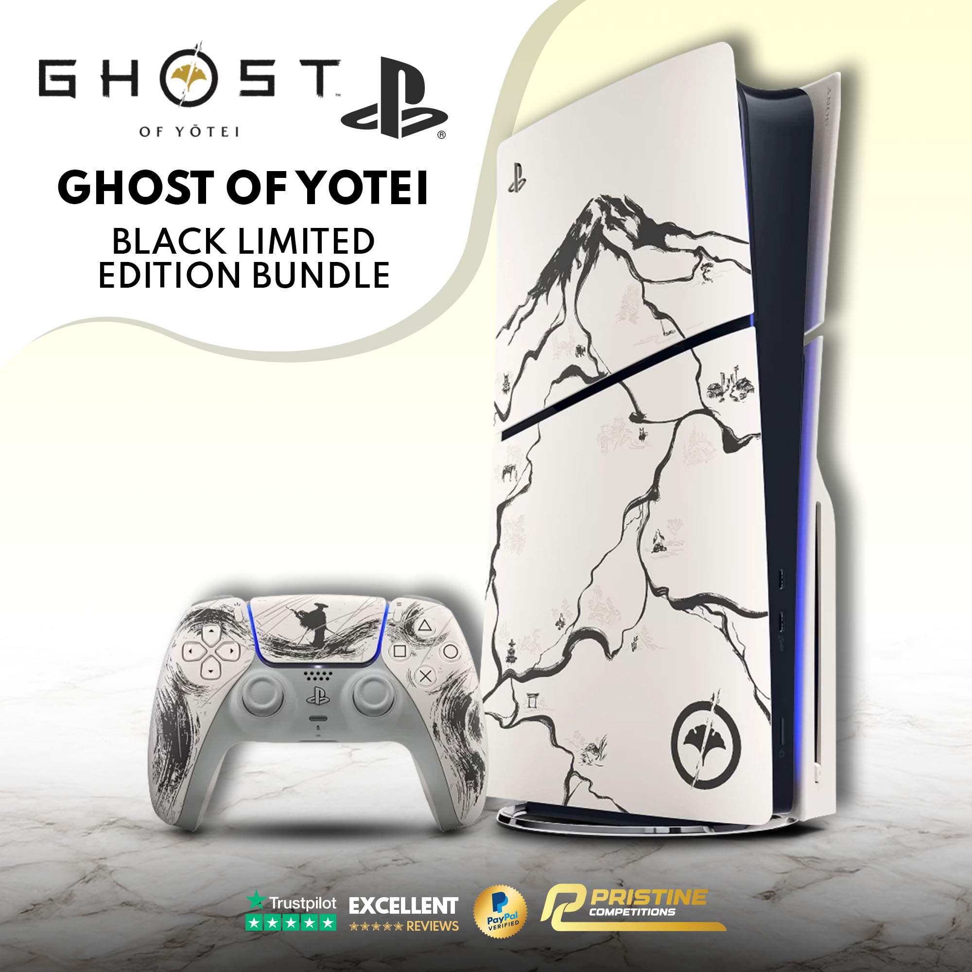 PlayStation 5 – Ghost of Yotei Black Limited Edition Bundle #2