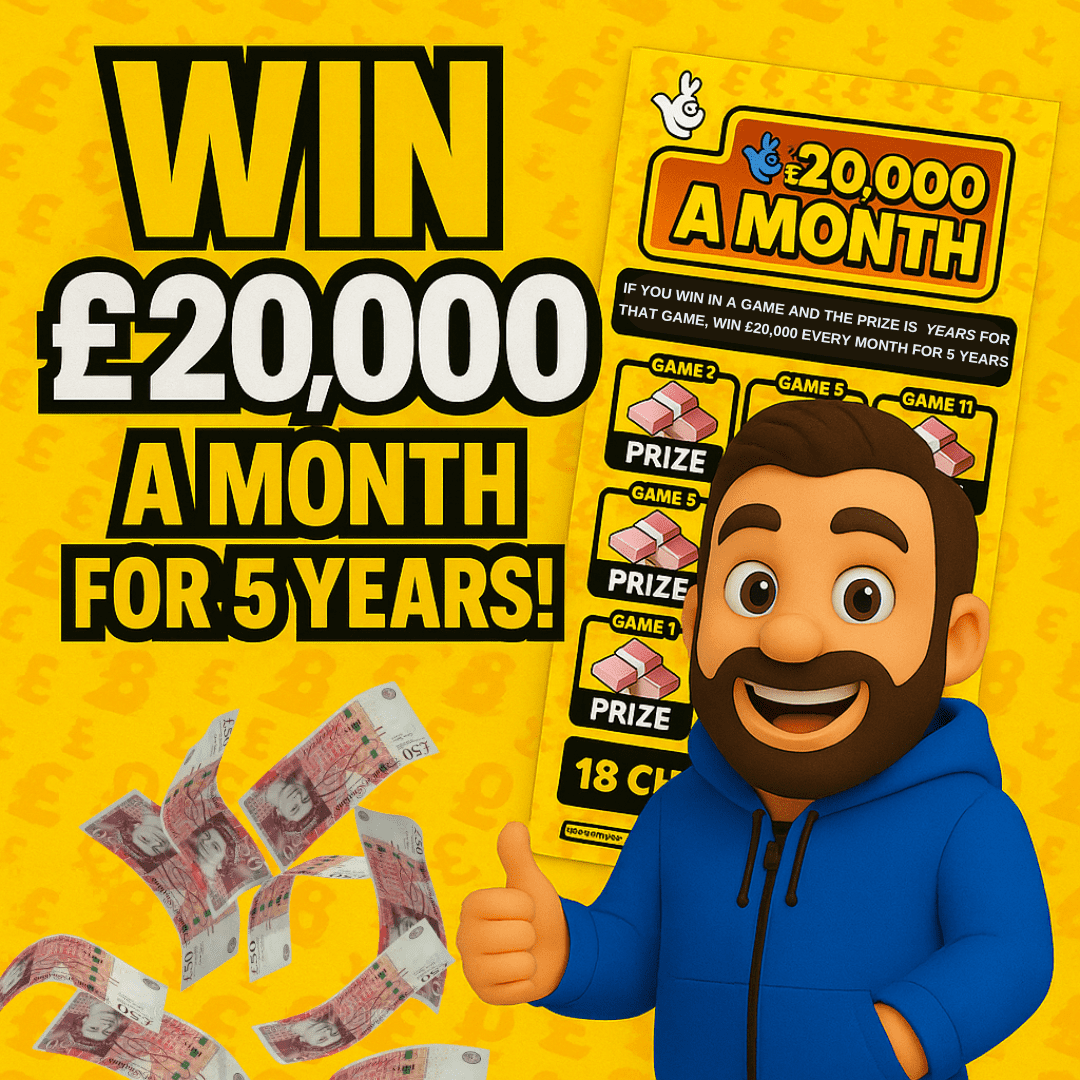 60 x £5 | SCRATCH CARD BUNDLE