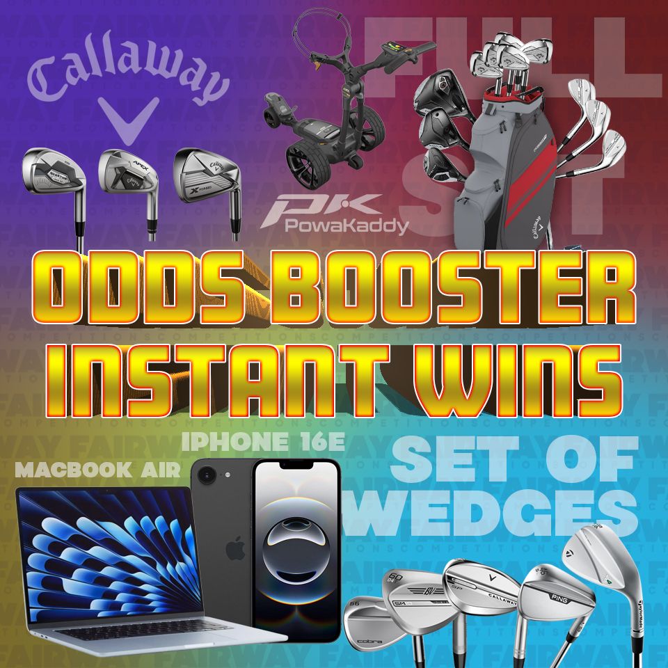 INSTANT ODDS BOOSTER! WIN BIG TICKETS INTO THE BIGGEST COMPS!