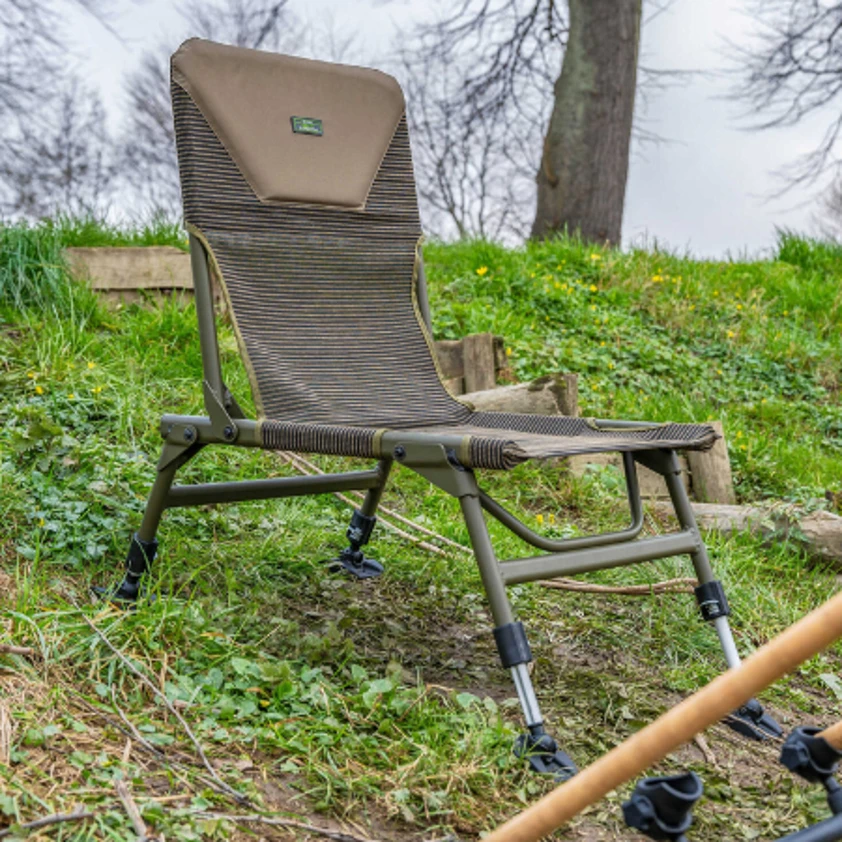 Korum Supa Lite Stretch Chair – Standard – AUTO DRAW