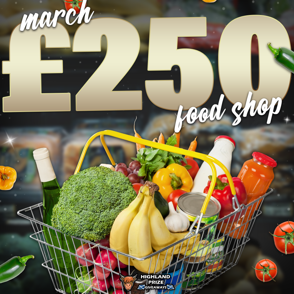 £250 MARCH FOOD SHOP FOR 2P # 2