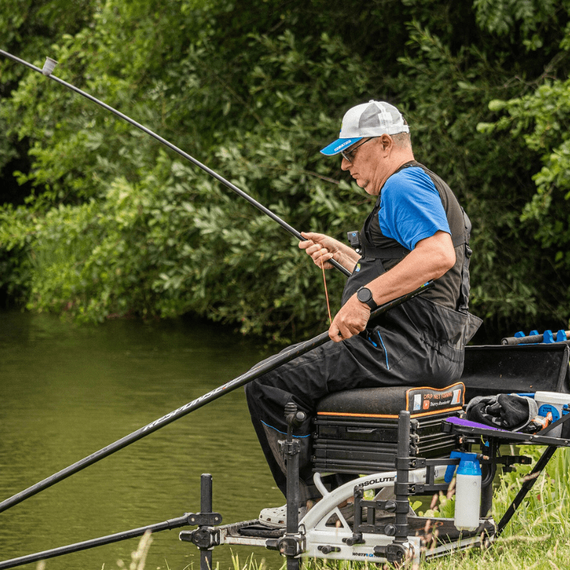 Preston Response Ultra Net Handle and Quick Dry Landing Net