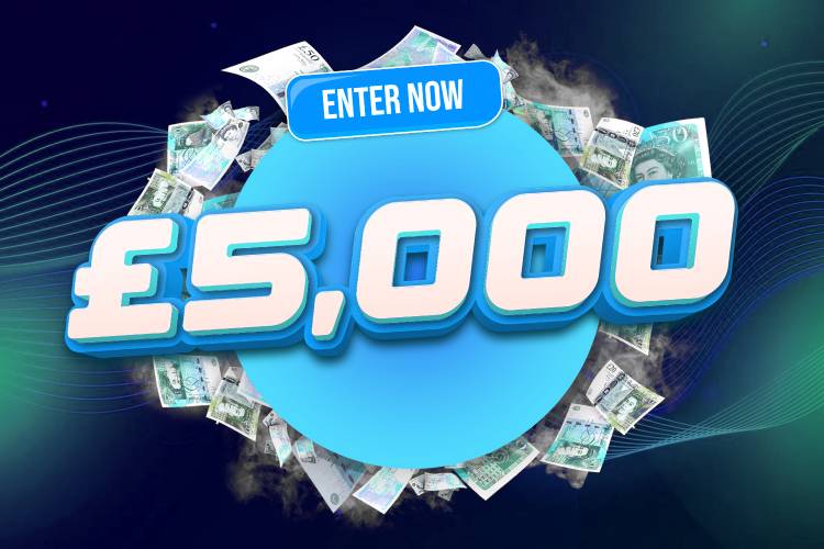 Win £5,000 Tax Free Cash