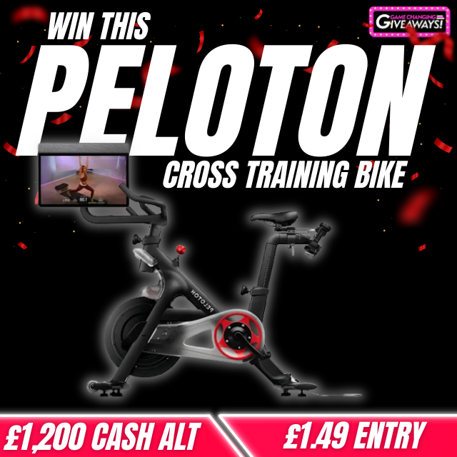 Peloton Cross Training Bike or £1,200 Cash alt