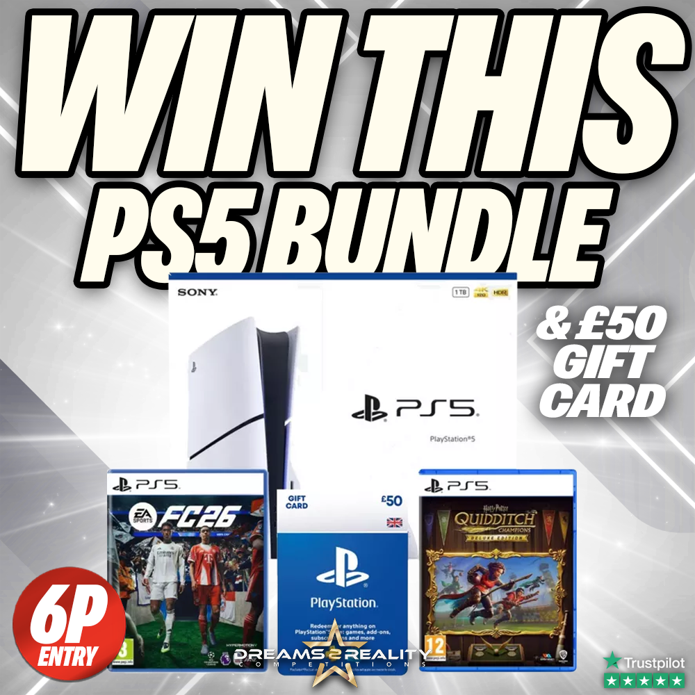 SONY PlayStation 5 with Games & £50 Gift Card Bundle