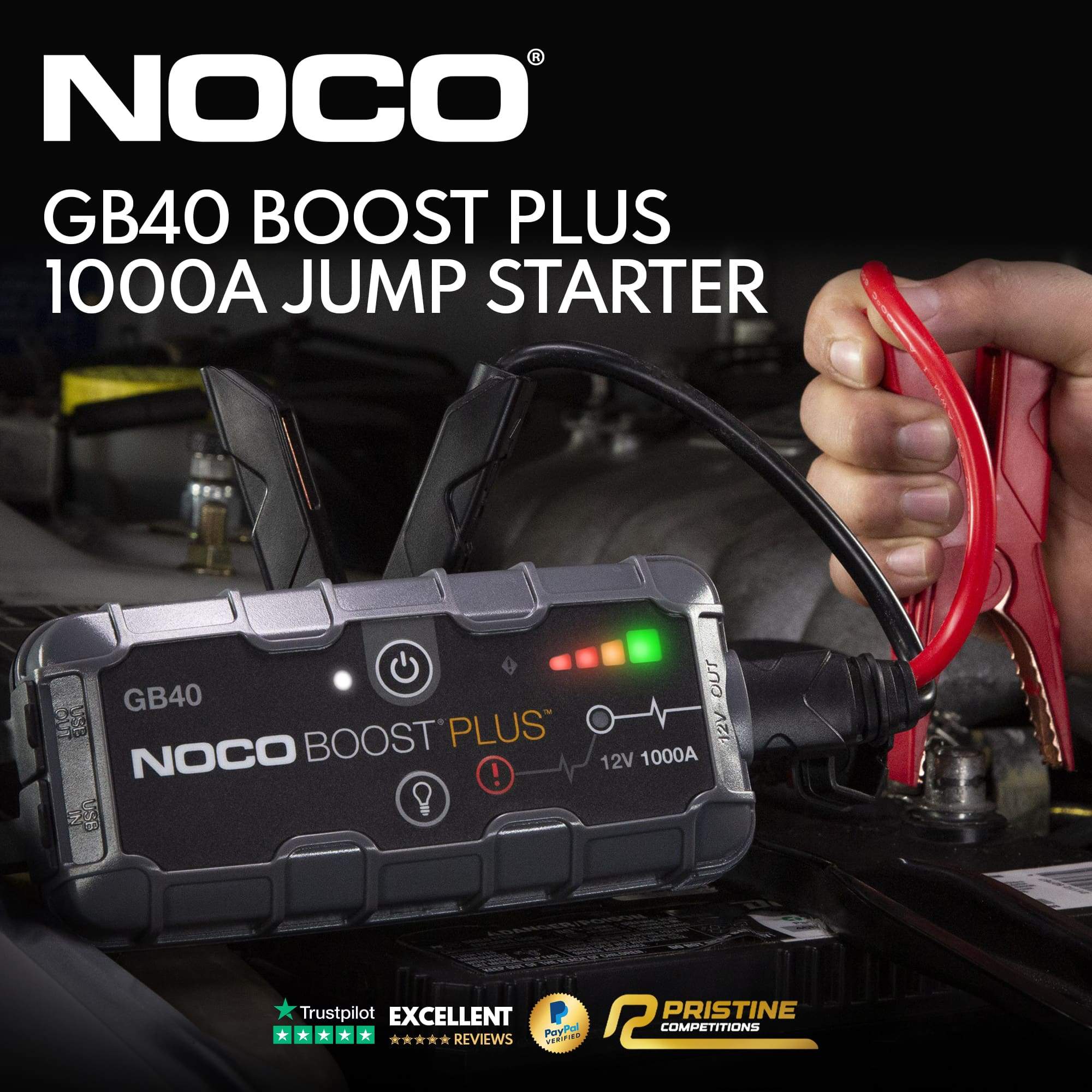 NOCO GB40 Boost Plus 1000A Jump Starter #10